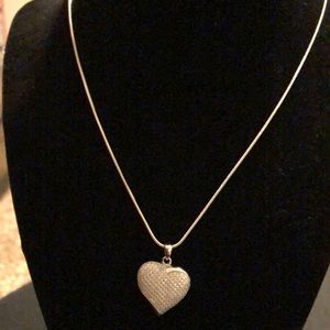 Necklace with Heart 925 Sterling Silver